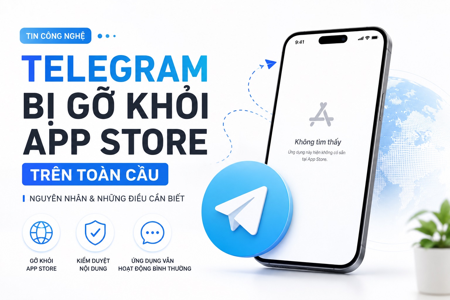 telegram bi go khoi app store